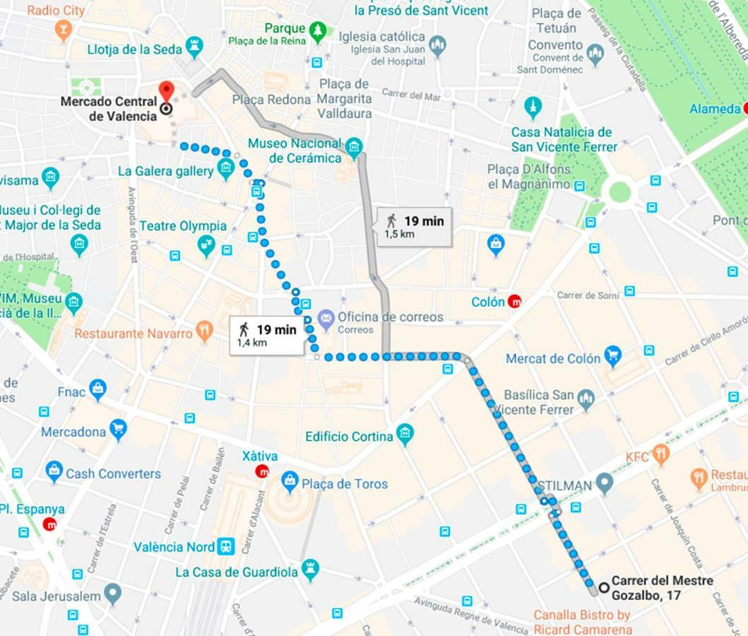 Florit Flats - Chic And Central In A Lively But Quiet Area All Walking Distance 瓦伦西亚 外观 照片